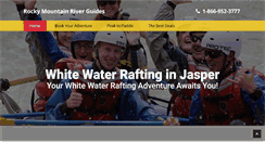 Desktop Screenshot of jasperrafting.com